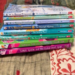 The Rescue Princesses & My Little Pony Kids Book Bundle - Colorful Collection